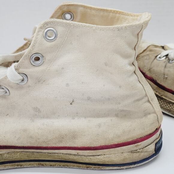 THRASHED Converse Chuck Taylor All Star Vintage 60’s 70s Blue Label USA 10 READ - Picture 6 of 16